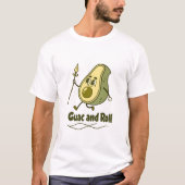 lustiges Avocado-Design T-Shirt (Vorderseite)