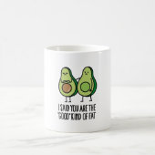 lustiges Avocado "Du bist der Gute.. Kaffeetasse (Mittel)