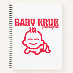 Lustiges Baby Kruk Philadelphia Premium Notizblock