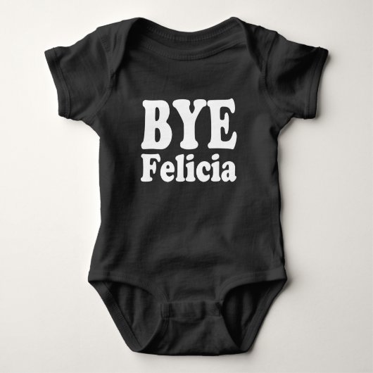 Lustiges Baby-Shirt des abgelegenen Felicia Baby Strampler (Vorderseite)