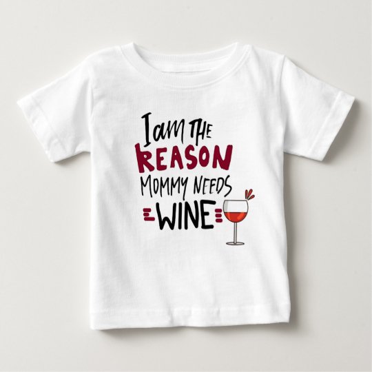 Lustiges Baby Zitat Das Ich Die Grund Mama Bin Baby T Shirt Zazzle De