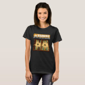 Lustiges Backgammon T-Shirt (Vorne ganz)
