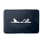 Lustiges Badematte (Vorderseite)