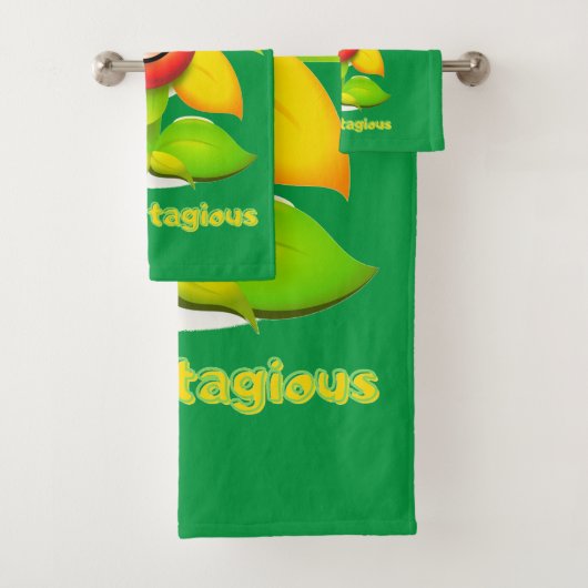 lustiges Badetuch Set "SMILE" (Insitu)