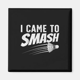 Lustiges Badminton-Design für Männer Frauen Kinder Magnet