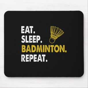 Lustiges Badminton-Shuttle-Novelty-T-Shirt  Mousepad
