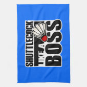 Lustiges Badminton Shuttlecock Handtuch (Vertikal)