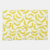 Lustiges Bananenmuster Geschirrtuch (Horizontal)