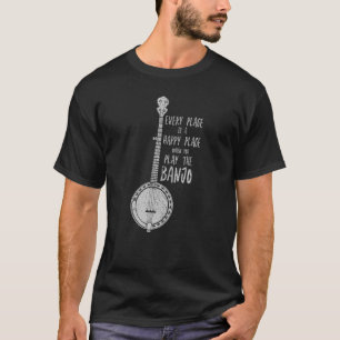 Lustiges Banjo-Shirt - VolksBluegrass Newgrass T-Shirt