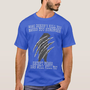 Lustiges Bär-Shirt Bären werden dich beim Wandern T-Shirt