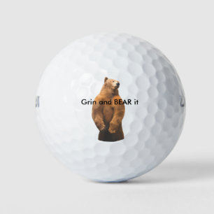 Lustiges Bärendesign Golfball