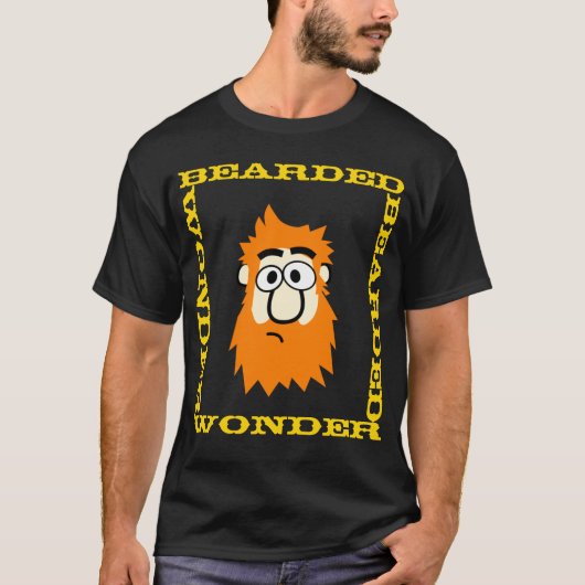 Lustiges bärtiges Wunder T-Shirt (Vorderseite)