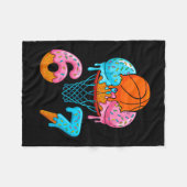 Lustiges Basketball-Eis-Drip 67 Fleecedecke (Vorderseite (Horizontal))