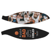 Lustiges Basketball-Vater-Foto-Andenken-Geschenk Basketball (Panele)