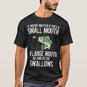 Lustiges Bassangeln T-Shirt