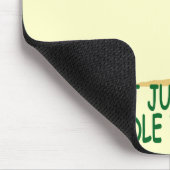 Lustiges Baum hugger Mousepad (Ecke)