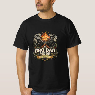 Lustiges BBQ-Daddy-Mode-T-Shirt für den Grillmeist T-Shirt