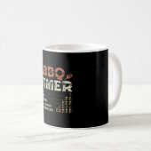 Lustiges BBQ-Grill-Chef Grilling Master Barbecue f Kaffeetasse (VorderseiteRechts)