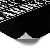 Lustiges Bbq-Grillgeschenk-Shirt Echte Männer Riec Poster (Ecke)