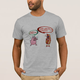 Lustiges BBQ-Liebhaber Hot Dog T-Shirt - Männer Hu