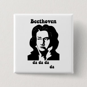 Lustiges Beethoven Button