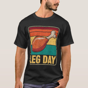 Lustiges Beintag-Kostüm Truthahntag Pilger Thanksg T-Shirt