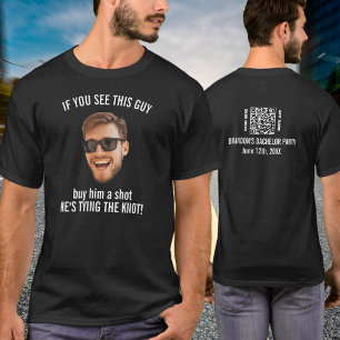 Lustiges benutzerdefiniertes Gesichtsfoto Kauf Sch T-Shirt