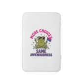Lustiges Bi-Frosch-Pride-Shirt-Design_1 Badematte (Vorderseite Vertikal)