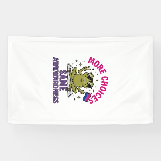 Lustiges Bi-Frosch-Pride-Shirt-Design_1 Banner (Horizontal)