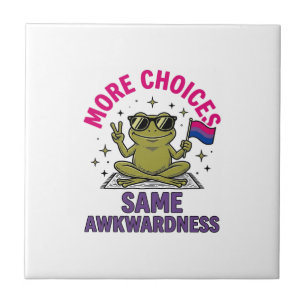 Lustiges Bi-Frosch-Pride-Shirt-Design_1 Fliese