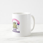Lustiges Bi-Frosch-Pride-Shirt-Design_1 Kaffeetasse (VorderseiteRechts)