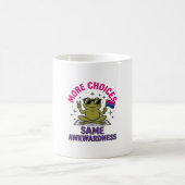 Lustiges Bi-Frosch-Pride-Shirt-Design_1 Kaffeetasse (Mittel)