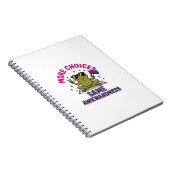 Lustiges Bi-Frosch-Pride-Shirt-Design_1 Notizblock (Rechte Seite)