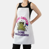 Lustiges Bi-Frosch-Pride-Shirt-Design_1 Schürze (InSitu)