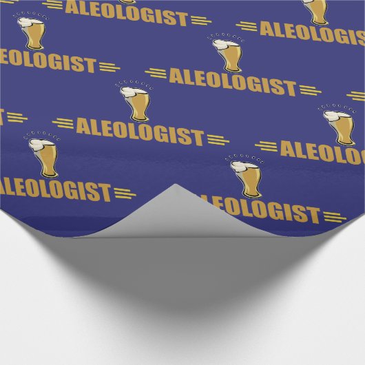 Lustiges Bier-Ale Geschenkpapier (Ecke)