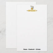 Lustiges Bier Briefpapier (Vorne/Hinten)