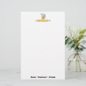 Lustiges Bier Briefpapier (Stehend Vorderseite)