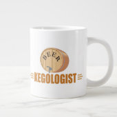 Lustiges Bier-Fass Jumbo-Tasse (Rechts)