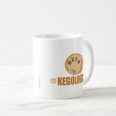 Lustiges Bier-Fass Kaffeetasse (VorderseiteRechts)