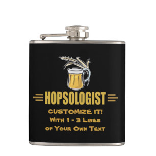 Lustiges Bier Flachmann