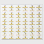 Lustiges Bier Geschenkpapier (Flach)