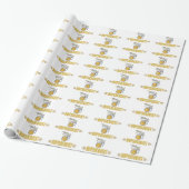 Lustiges Bier Geschenkpapier (Ungerollt)