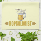 Lustiges Bier Geschirrtuch (Gefaltet)
