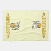 Lustiges Bier Geschirrtuch (Horizontal)