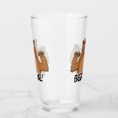 Lustiges Bier ich Bär Glas (Rechts)