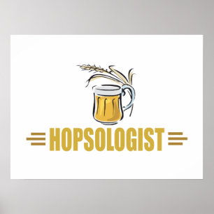 Lustiges Bier Poster
