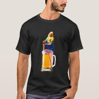 Lustiges Bier-Sake-T-Shirt Vermeer Trinken Lustige T-Shirt