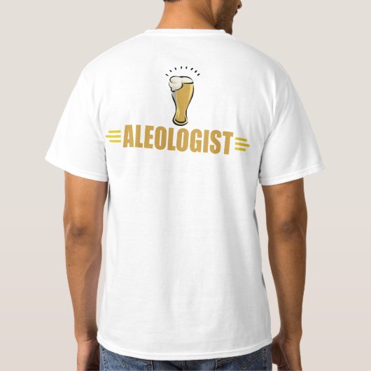 Lustiges Bier T-Shirt (Rückseite)