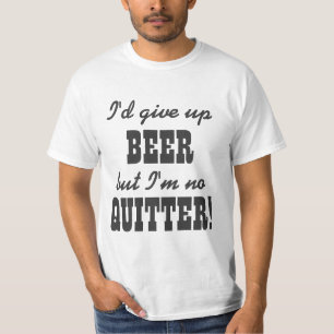 Lustiges Bier-trinkender Spaß T-Shirt
