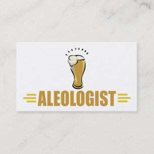 Lustiges Bier Visitenkarte